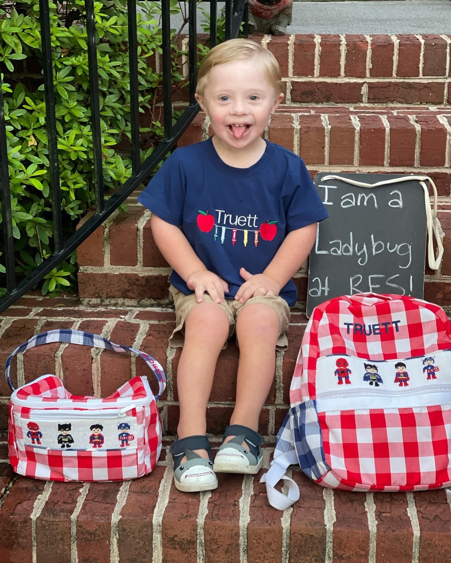 Boy Embroidered Crayon Shirt