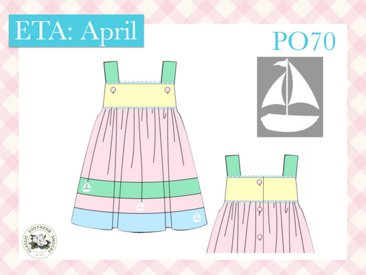 PO70 Colorblock Dress