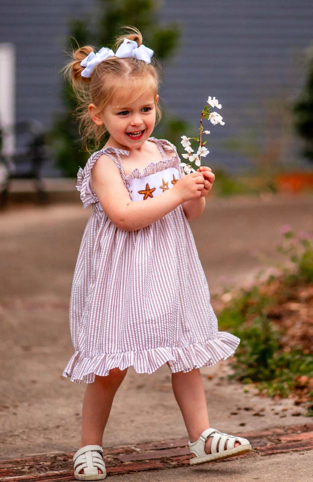 Smocked Starfish Dress