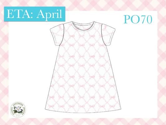 PO70 Blushing Bows Play Dress