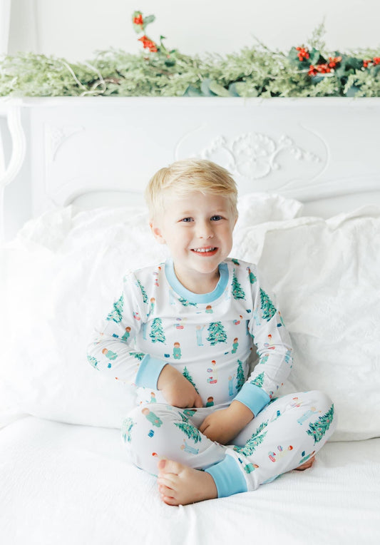 Christmas Morning Boy Two Piece Classic Cozy