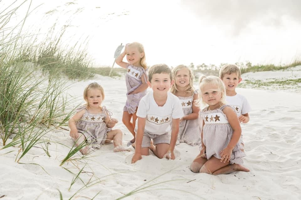 Smocked Starfish Dress